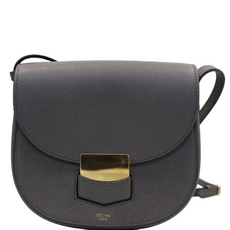 celine small trotteur|Small Trotteur bag in grained calfskin .